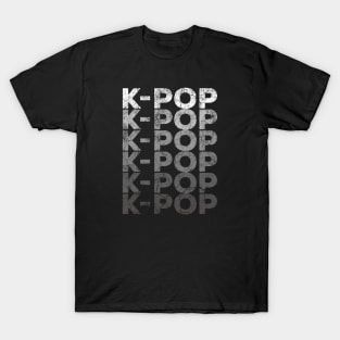 K-POP distressed repetition from WhatTheKpop T-Shirt